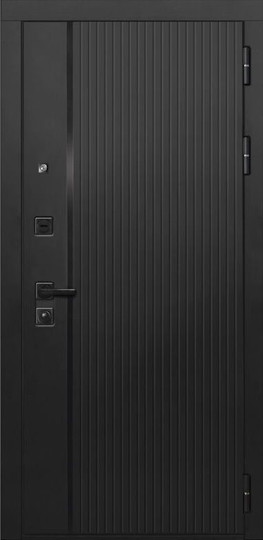 Дверь ДвериПРО L-45 ФЛ-291 (Line, 10мм, белый софт) DPRO195409