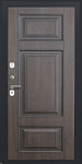 Дверь ДвериПРО Л-43 ФЛ-659 (12мм, Нуссбаум+черная патина винорит) DPRO227790 фото