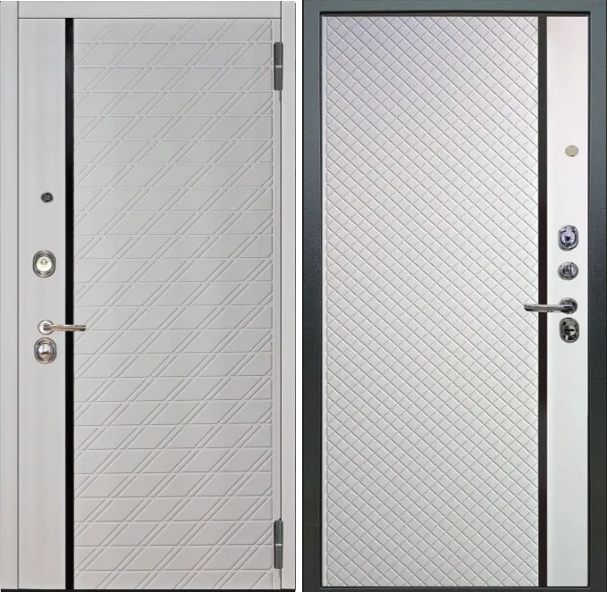 Фото Дверь Аргус ЛЮКС 3К Тори-Белый-софт  Антик серебро DIS006862