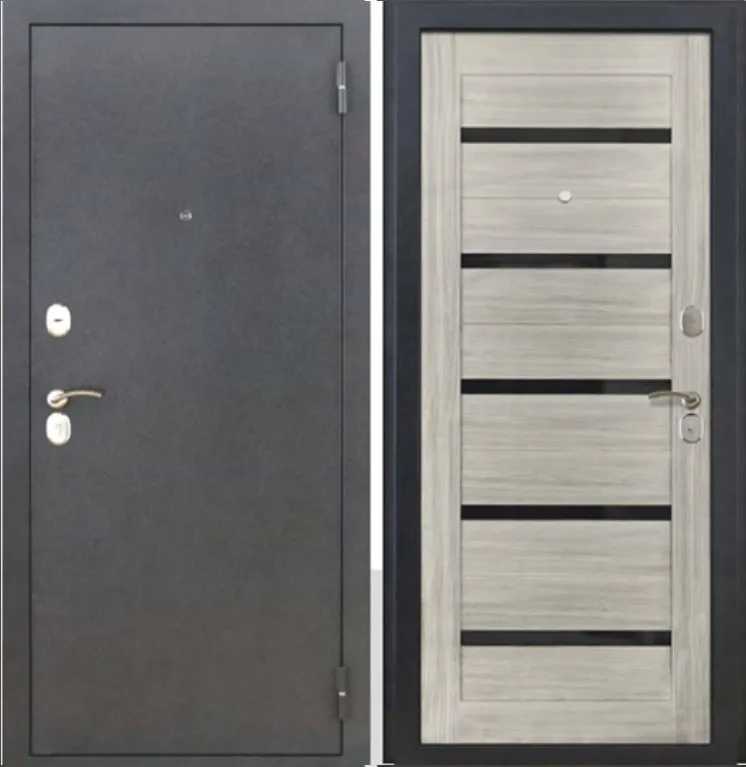 Фото Дверь  MXD Хит царга антик серебро / грей DIS006655